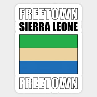 Flag of Sierra Leone Sticker